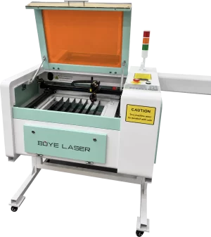 Máquina de corte láser compacta modelo 40X40CM60W marca boye