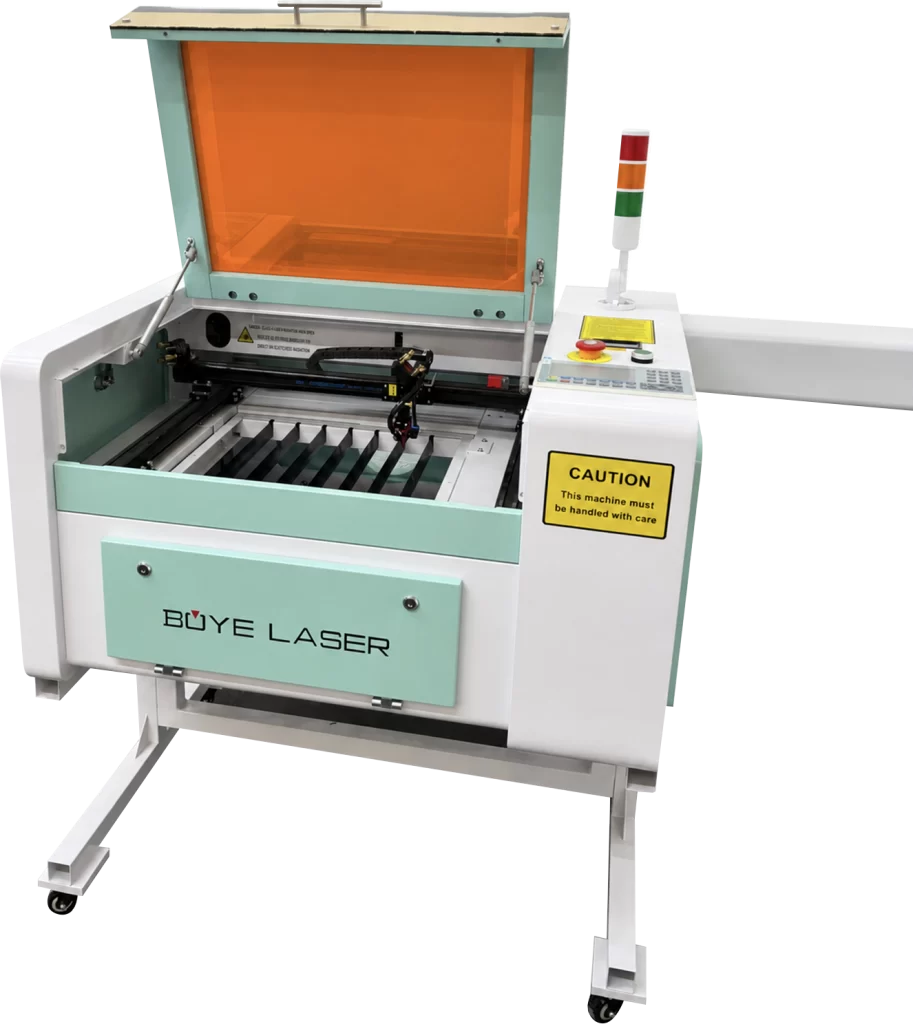 Máquina de corte láser compacta modelo 40X40CM60W marca boye